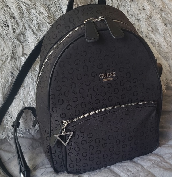 Guess small black backpack Clearance